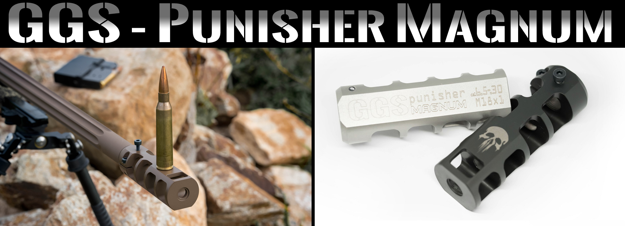 Read more about the article <strong>Those who love to push the fat… “Punisher Magnum”  Muzzle Brake! </strong>
